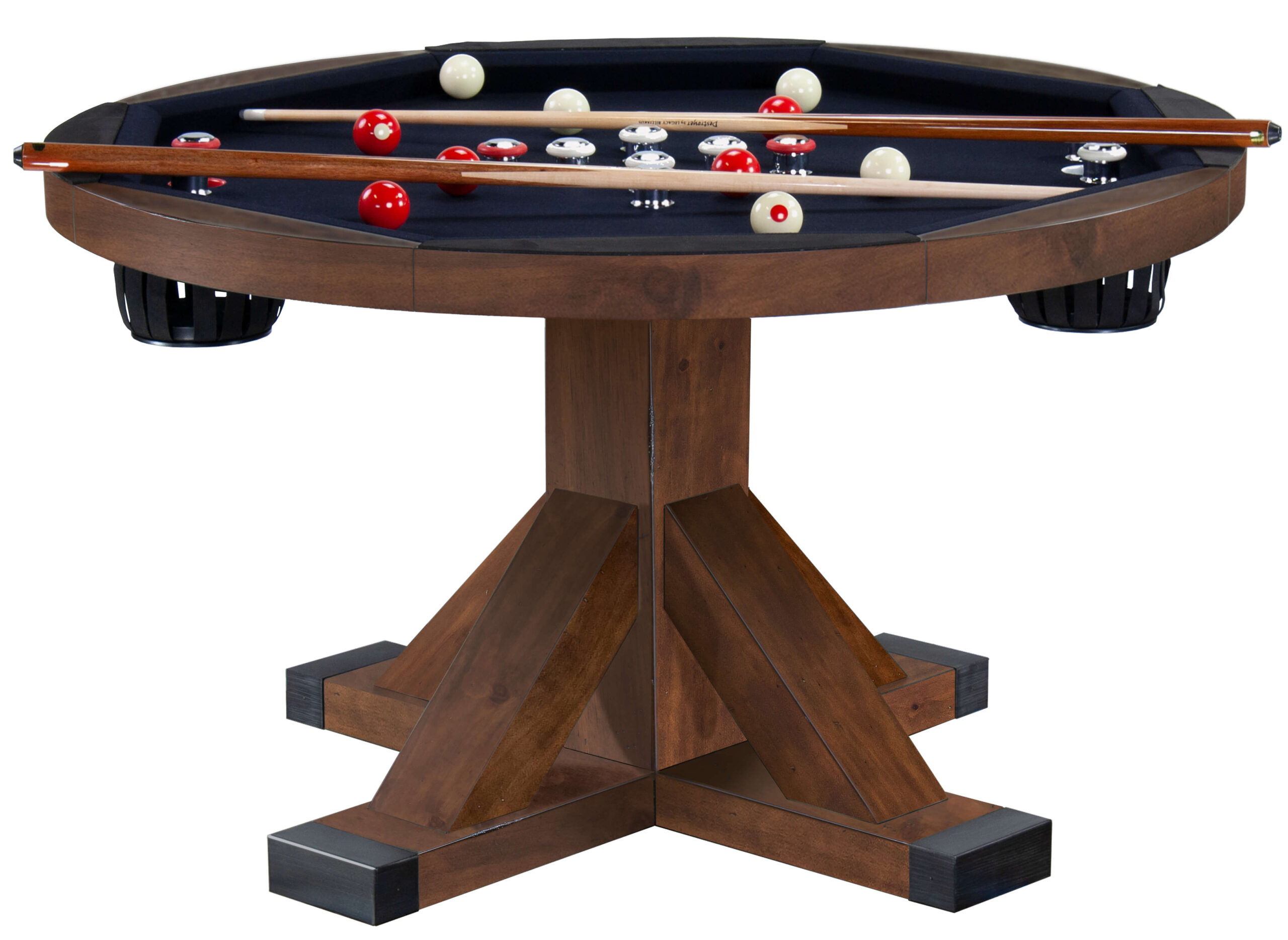 Harpeth 3 in 1 Game Table with Bumper Pool - Image 4