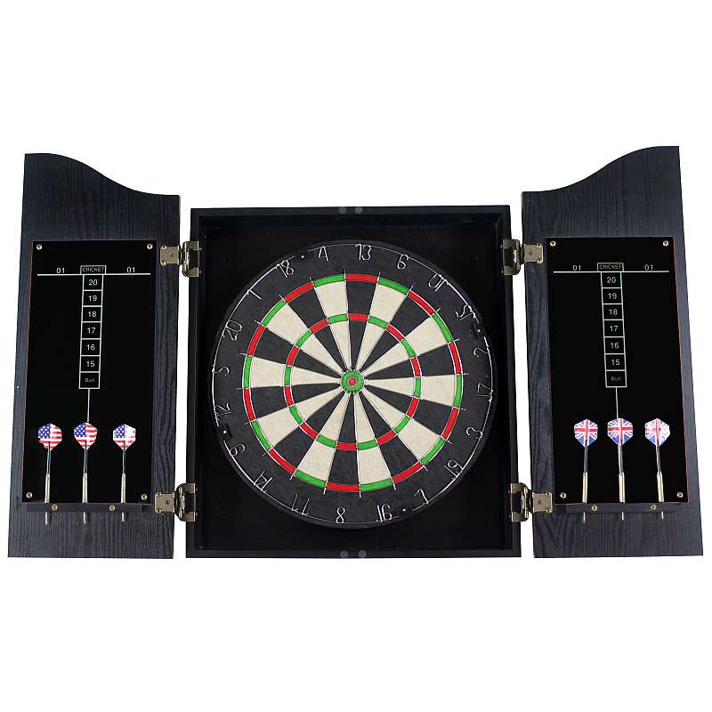 Heritage Dartboard Cabinet Set - Image 7