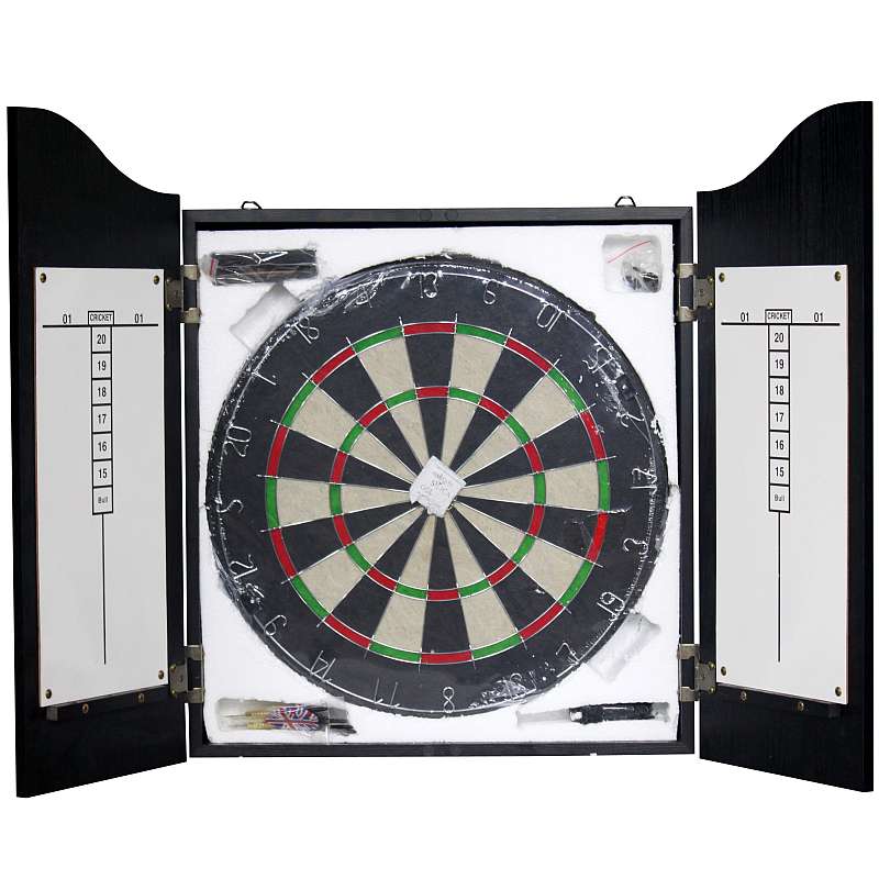 Heritage Dartboard Cabinet Set - Image 4