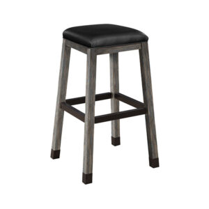 Rustic Backless Barstool