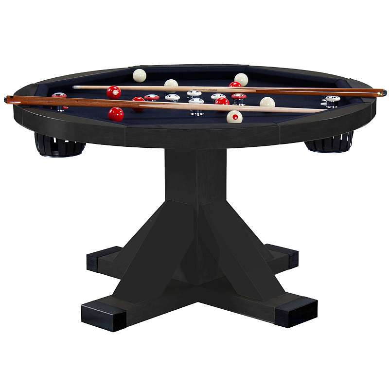 Sterling 3 in 1 Game Table with Bumper Pool - Rustic Series